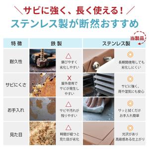 室外機カバー エアコン 室外機 カバー ステン...の詳細画像2