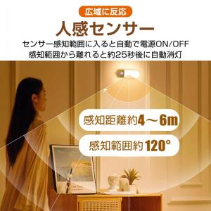 センサーライト led 人感センサーライト 2...の詳細画像4