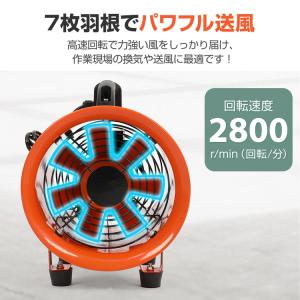 工場扇 排送風機 業務用扇風機 送風機 換気扇...の詳細画像3