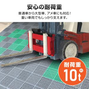 ガレージタイル 20枚 ガレージマット 40c...の詳細画像5