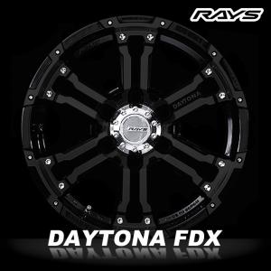 RAYS レイズ TEAM DAYTONA チームデイトナ FDX Semigloss Black