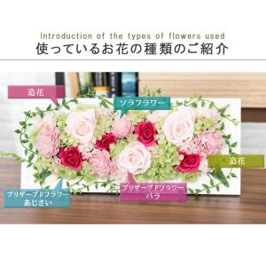 プリザーブドフラワー 壁掛け 結婚祝い 新築祝...の詳細画像5