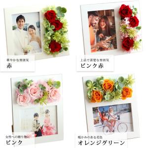 プリザーブドフラワー 写真立て おしゃれ フォ...の詳細画像4