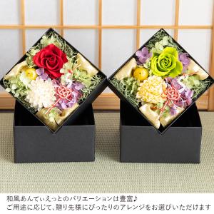 プリザーブドフラワー ボックスフラワー 誕生日...の詳細画像3