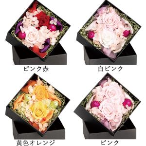 プリザーブドフラワー ボックスフラワー 還暦祝...の詳細画像4