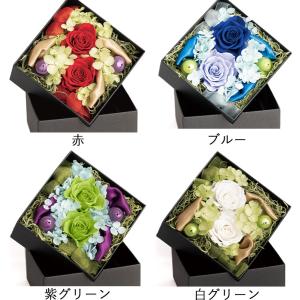 プリザーブドフラワー ボックスフラワー 還暦祝...の詳細画像5