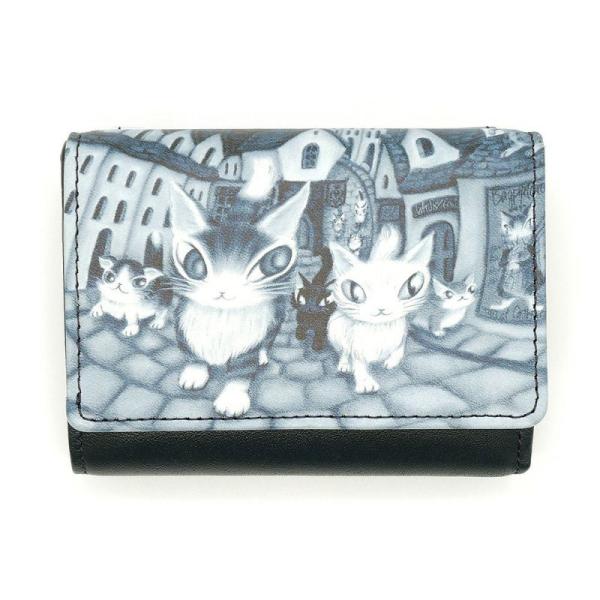 猫のダヤン ＷＣＣロイヤルマイル３つ折り財布