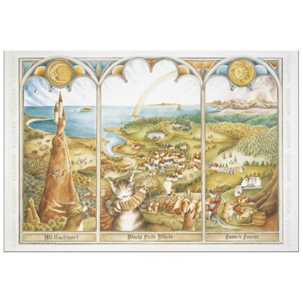 猫のダヤン ジグソーパズル・コンパクト500ｐ~ダヤンとわちふぃーるどの世界~