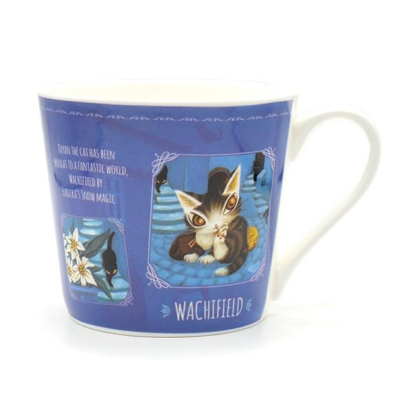 猫のダヤン 軽量マグ~青い街~