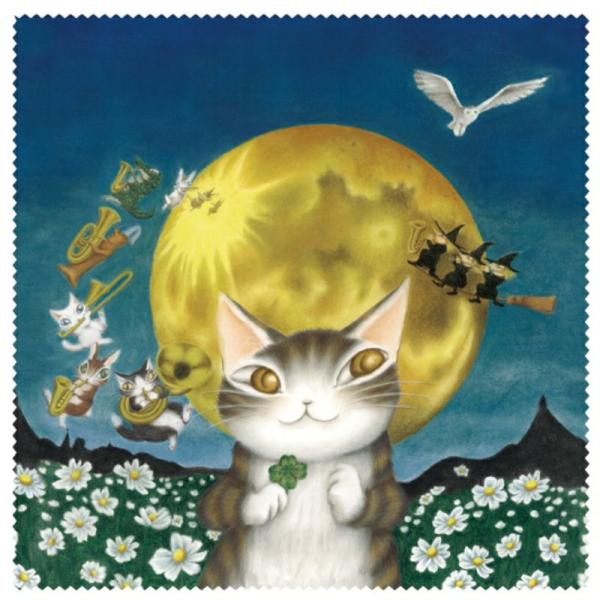 猫のダヤン メガネ拭き~7つのつきの夜~