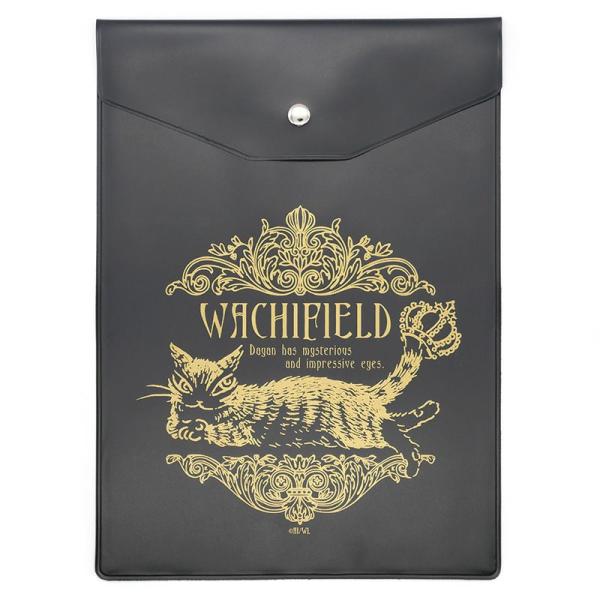 猫のダヤン Ａ5フラットケース~王冠・黒~