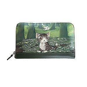 猫のダヤン アートラウンド札入＃3 森のささやき