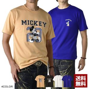 Tシャツ 半袖 メンズ ミッキーマウス ビッグシルエット 前面 背面 プリント レディース ゆったり かわいい カジュアル 正規品 A7Z セール【パケ2】 爆買｜フラグオンクルー