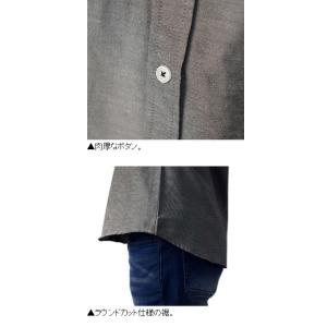 シャツ メンズ 長袖 ボタンダウン オックスフ...の詳細画像5