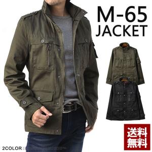 ミリタリージャケット メンズ M65ジャケット 綿サテン アウター 春秋冬 B4n Flag On Crew 通販 Paypayモール