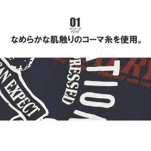 綿コーマ糸 Tシャツ メンズ 半袖 綿100 ...の詳細画像3