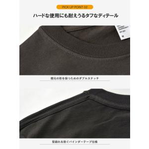 6.6オンス ロングスリーブ コンフォート 無...の詳細画像3