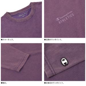 速乾 Tシャツ 長袖 メンズ Champion...の詳細画像2
