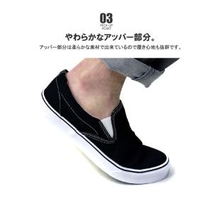 スリッポン メンズ デッキシューズ スニーカー...の詳細画像4