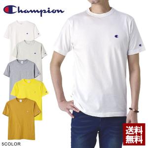 Champion チャンピオン Tシャツ メンズ 半袖T ベーシック 綿 カットソー トップス 正規品 C3-P300 X1V【パケ2】｜flagon