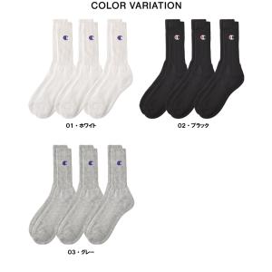 ソックス メンズ 靴下 Champion チャ...の詳細画像4