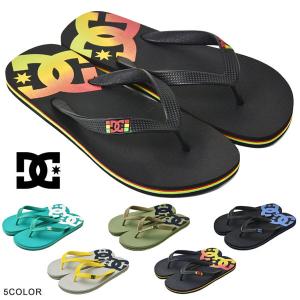 DC shoe ディーシーシュー メンズ ビーチサンダル ビッグロゴ サンダル SPRAY DM231038 正規品 Z5B｜FLAG ON CREW