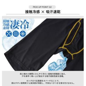 接触冷感 吸汗速乾 ボクサーパンツ ボクサーブ...の詳細画像3