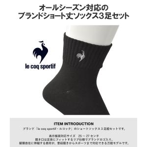 靴下 ソックス メンズ le coq spor...の詳細画像1