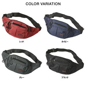 4ポケット ウエストポーチ コンパクト ボディ...の詳細画像5