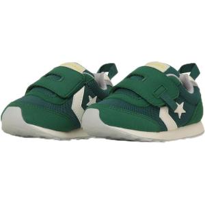 [コンバース ファーストスター] スニーカー ベビーシューズ ミニ RS 2  グリーン/イエロー