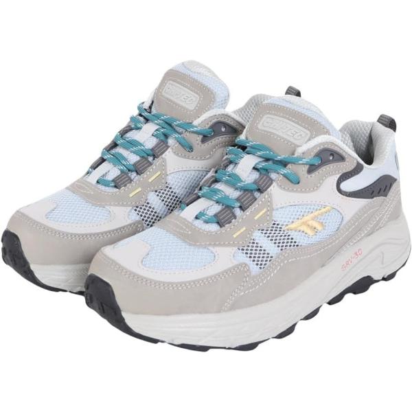 [ハイテック] HT-HKU16-GRY/BLUEメンズ スニーカー EASTEND WP 〔イース...