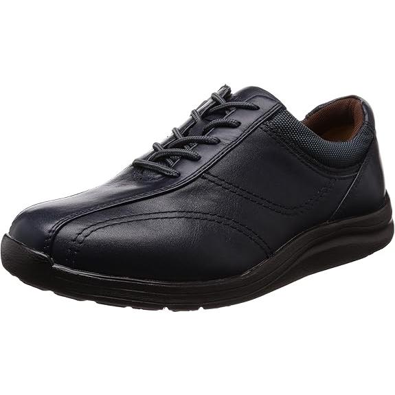 ウォーキングシューズ[ムーンスター] WORLD MARCH ワールドマーチ メンズ  本革 防水 ...