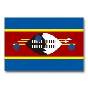 of 世界の国旗ポストカード アフリカ スワジランド王国 Flags