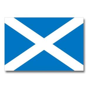 世界の国旗ポストカードスコットランドScotland ムーングラフィックス