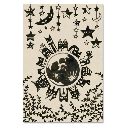 しょこねこポストカードシリーズ shokoneko.4 ムーングラフィックス FLAGS