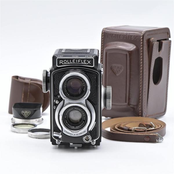Rollei ローライ ROLLEIFLEX 4×4 Baby 戦後 ベビーローライ ブラック Xe...