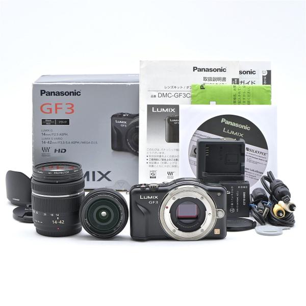 Panasonic パナソニック LUMIX GF3 ダブルレンズキット DMC-GF3W-K