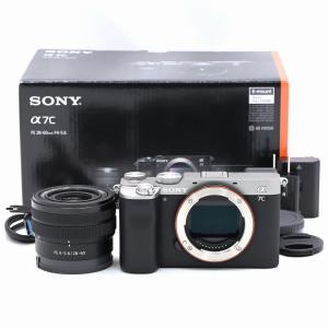 ソニー SONY α7C ズームレンズキット ILCE-7CL シルバー｜flagship-camera