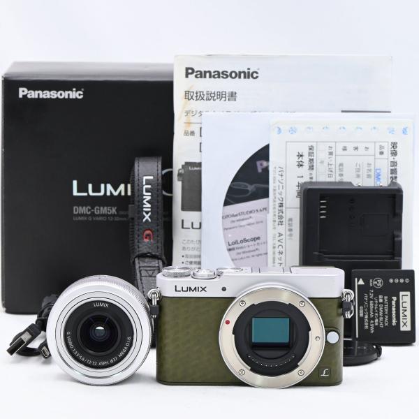 パナソニック Panasonic LUMIX DMC-GM5 グリーン レンズキット