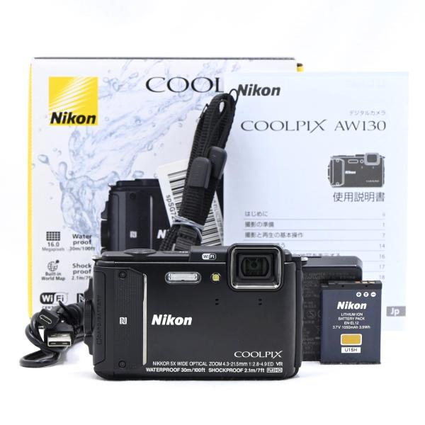 ニコン Nikon ニコン COOLPIX AW130BK ブラック