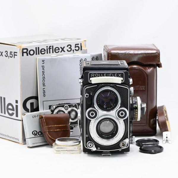 Rollei ローライ Rolleiflex 3.5F Xenotar 75mm F3.5 Whit...