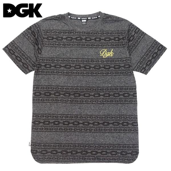 DGK/ディージーケー  DGK LINKS CUSTOM S/S KNIT｜半袖 Tシャツ ニット