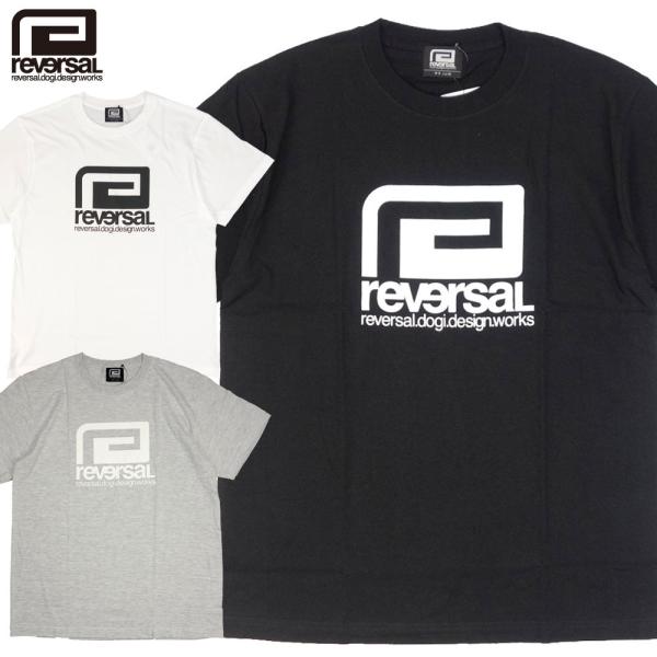 reversal/リバーサル  Tシャツ ビッグマークロゴ コットン 半袖/BIG MARK COT...