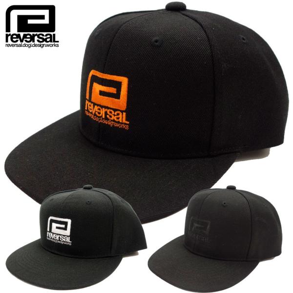 reversal/リバーサル スナップバックキャップ/BIG MARK FLAT VISOR CAP...