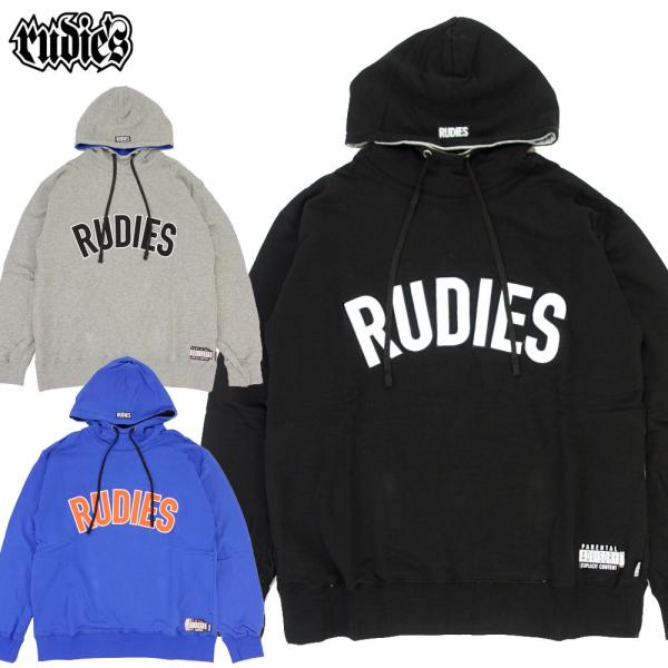 RUDIE'S/ルーディーズ プルオーバーパーカー ハイネック フード/PHAT HIGHNECK ...