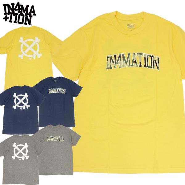 IN4MATION/インフォメーション 半袖 Tシャツ/BUSHWICK ARCH IN4-008-...