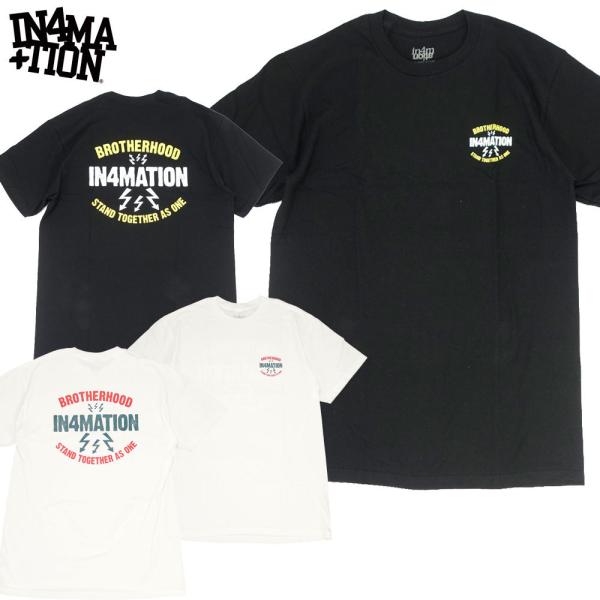 IN4MATION/インフォメーション 半袖 Tシャツ/BROTHERHOOD IN4-004-SP...