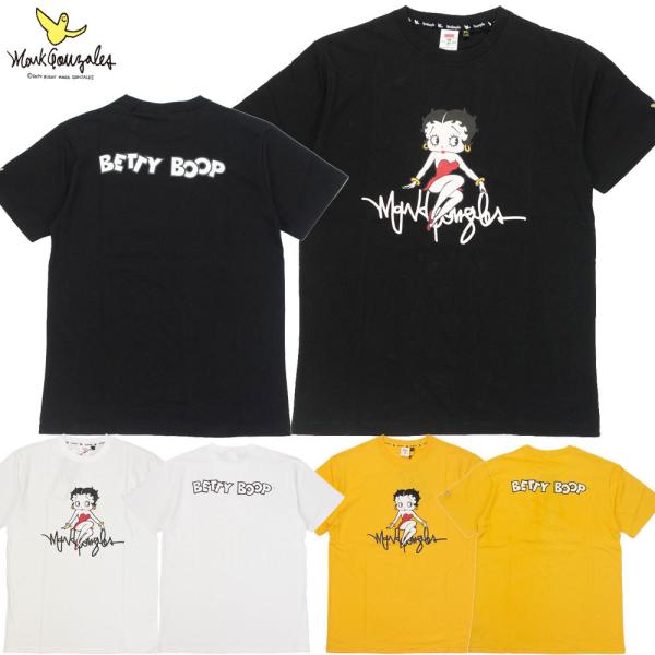 MARK GONZALES / マークゴンザレス 半袖Tシャツ ベティちゃん コラボ/2G7-430...