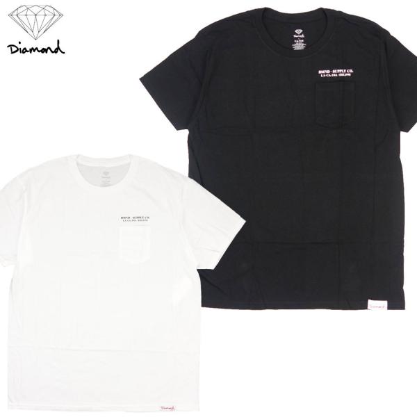 Diamond SUPPLY CO./ダイヤモンドサプライ 半袖 Tシャツ ポケットTee/EST....