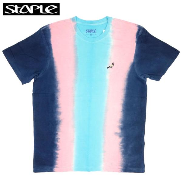 STAPLE/ステイプル タイダイ染め 半袖 Tシャツ/DYED PANEL TEE 2104C64...